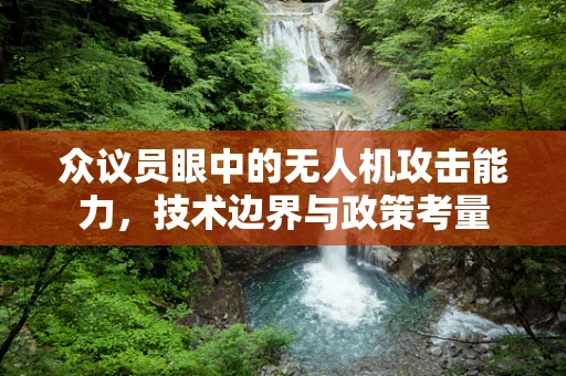 众议员眼中的无人机攻击能力，技术边界与政策考量