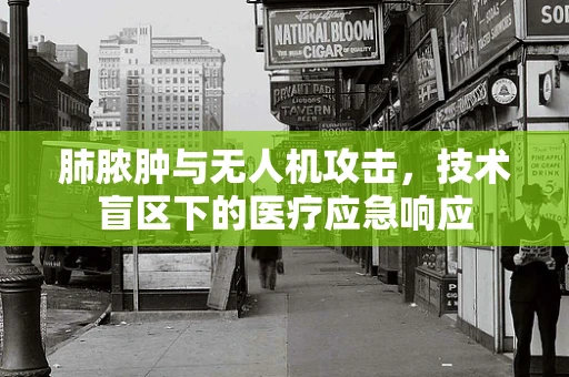 肺脓肿与无人机攻击，技术盲区下的医疗应急响应