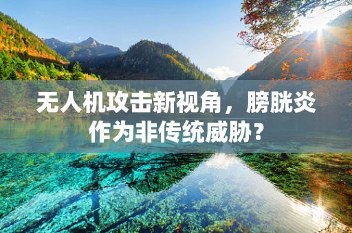 无人机攻击新视角，膀胱炎作为非传统威胁？