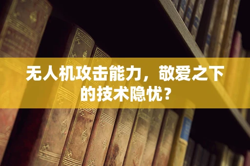 无人机攻击能力，敬爱之下的技术隐忧？