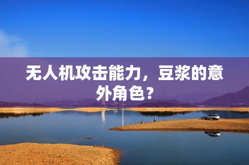 无人机攻击能力，豆浆的意外角色？