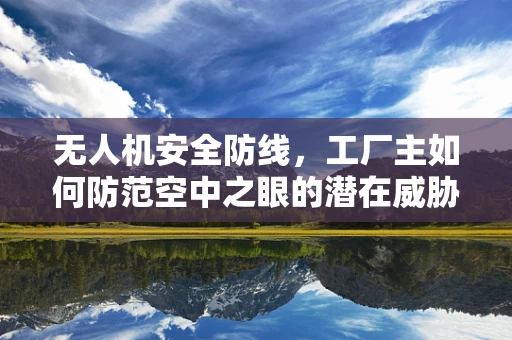 无人机安全防线，工厂主如何防范空中之眼的潜在威胁？