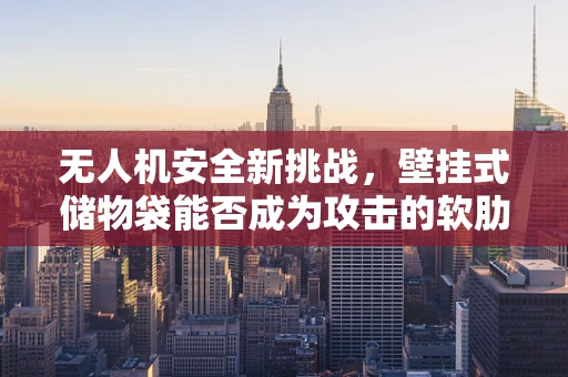 无人机安全新挑战，壁挂式储物袋能否成为攻击的软肋？