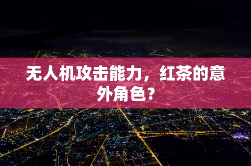 无人机攻击能力，红茶的意外角色？
