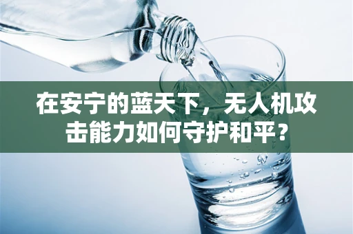 在安宁的蓝天下，无人机攻击能力如何守护和平？