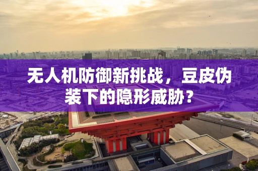无人机防御新挑战，豆皮伪装下的隐形威胁？