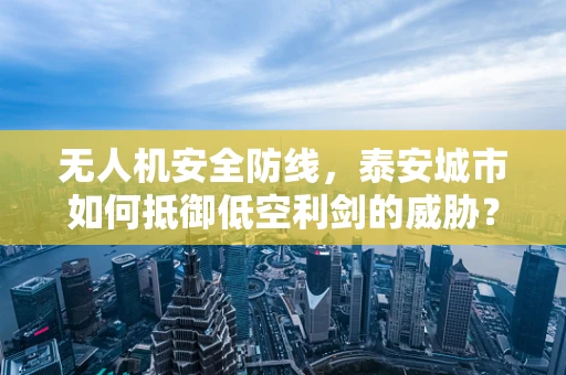 无人机安全防线，泰安城市如何抵御低空利剑的威胁？