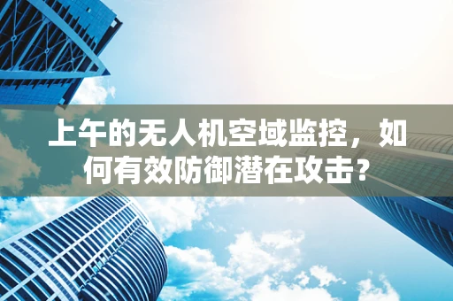 上午的无人机空域监控，如何有效防御潜在攻击？