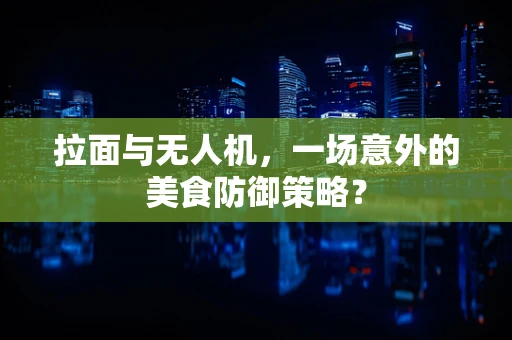 拉面与无人机，一场意外的美食防御策略？