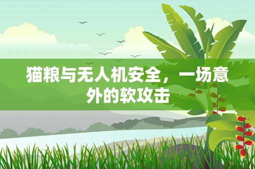 猫粮与无人机安全，一场意外的软攻击