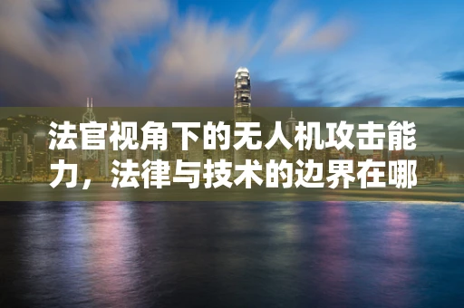 法官视角下的无人机攻击能力，法律与技术的边界在哪里？
