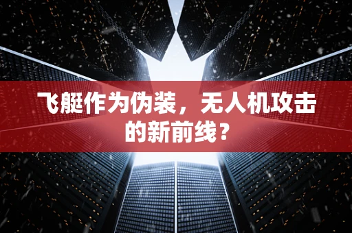 飞艇作为伪装，无人机攻击的新前线？