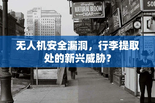 无人机安全漏洞，行李提取处的新兴威胁？