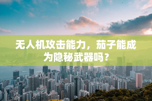 无人机攻击能力，茄子能成为隐秘武器吗？
