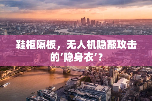 鞋柜隔板，无人机隐蔽攻击的‘隐身衣’？