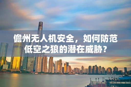 儋州无人机安全，如何防范低空之狼的潜在威胁？