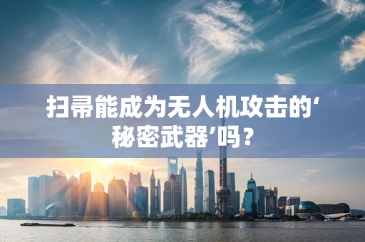 扫帚能成为无人机攻击的‘秘密武器’吗？