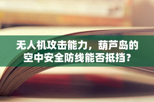 无人机攻击能力，葫芦岛的空中安全防线能否抵挡？