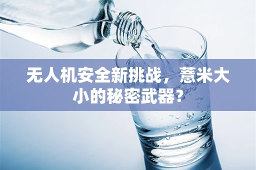无人机安全新挑战，薏米大小的秘密武器？