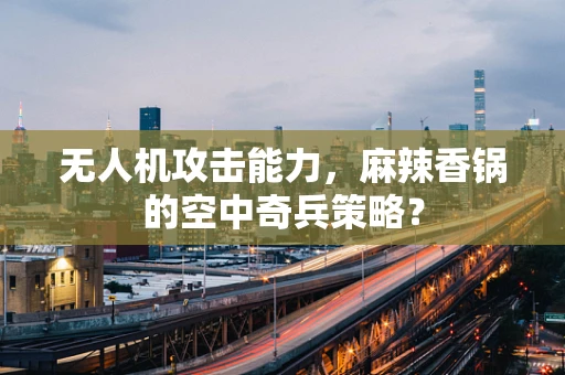 无人机攻击能力，麻辣香锅的空中奇兵策略？