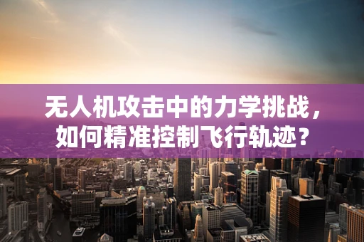 无人机攻击中的力学挑战，如何精准控制飞行轨迹？