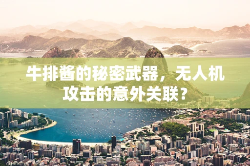 牛排酱的秘密武器，无人机攻击的意外关联？