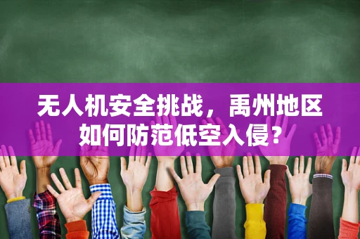 无人机安全挑战，禹州地区如何防范低空入侵？