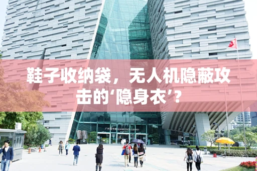 鞋子收纳袋，无人机隐蔽攻击的‘隐身衣’？