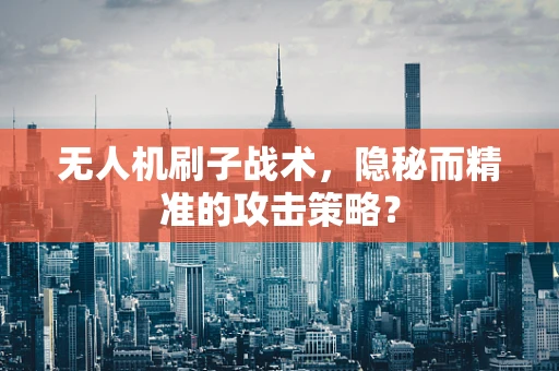 无人机刷子战术，隐秘而精准的攻击策略？
