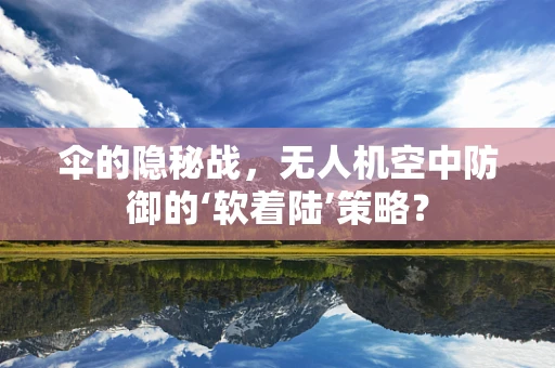 伞的隐秘战，无人机空中防御的‘软着陆’策略？