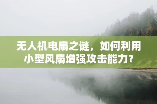 无人机电扇之谜，如何利用小型风扇增强攻击能力？