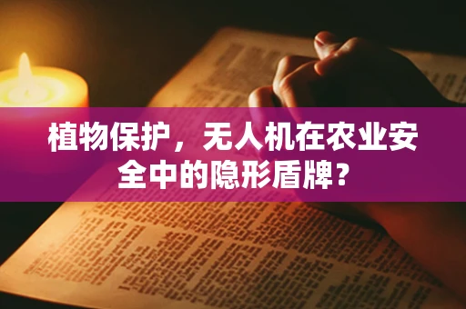 植物保护，无人机在农业安全中的隐形盾牌？