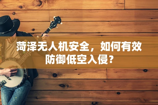 菏泽无人机安全，如何有效防御低空入侵？