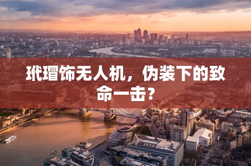 玳瑁饰无人机，伪装下的致命一击？