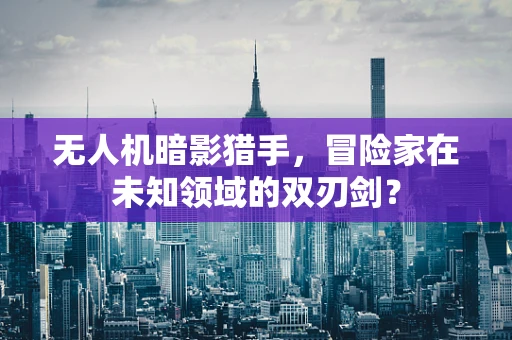 无人机暗影猎手，冒险家在未知领域的双刃剑？