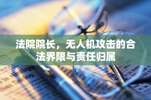 法院院长，无人机攻击的合法界限与责任归属