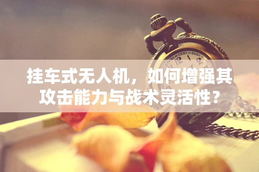 挂车式无人机，如何增强其攻击能力与战术灵活性？
