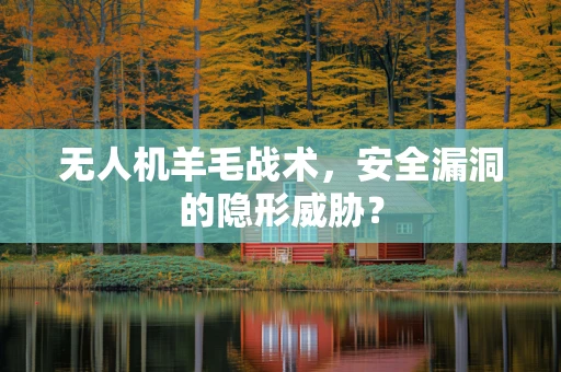 无人机羊毛战术，安全漏洞的隐形威胁？