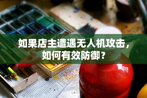 如果店主遭遇无人机攻击，如何有效防御？