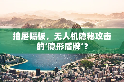 抽屉隔板，无人机隐秘攻击的‘隐形盾牌’？