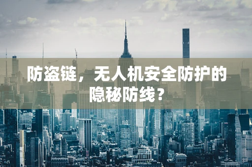 防盗链，无人机安全防护的隐秘防线？