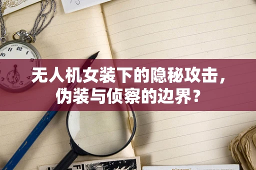 无人机女装下的隐秘攻击，伪装与侦察的边界？