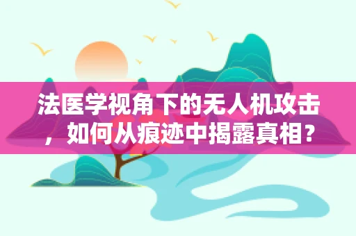 法医学视角下的无人机攻击，如何从痕迹中揭露真相？