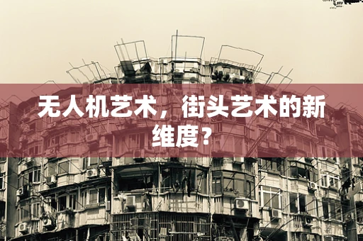 无人机艺术，街头艺术的新维度？