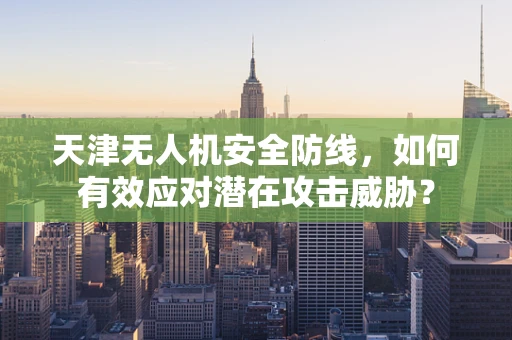 天津无人机安全防线，如何有效应对潜在攻击威胁？