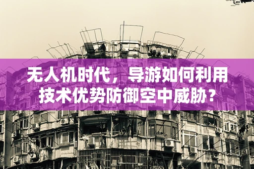 无人机时代，导游如何利用技术优势防御空中威胁？