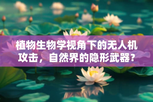 植物生物学视角下的无人机攻击，自然界的隐形武器？