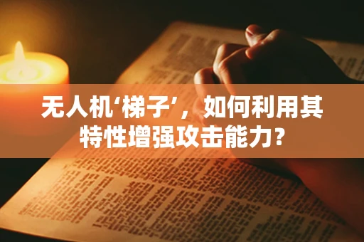 无人机‘梯子’，如何利用其特性增强攻击能力？