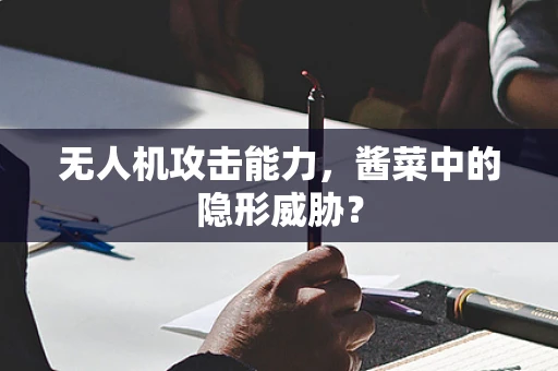 无人机攻击能力，酱菜中的隐形威胁？