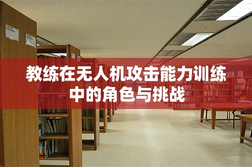 教练在无人机攻击能力训练中的角色与挑战
